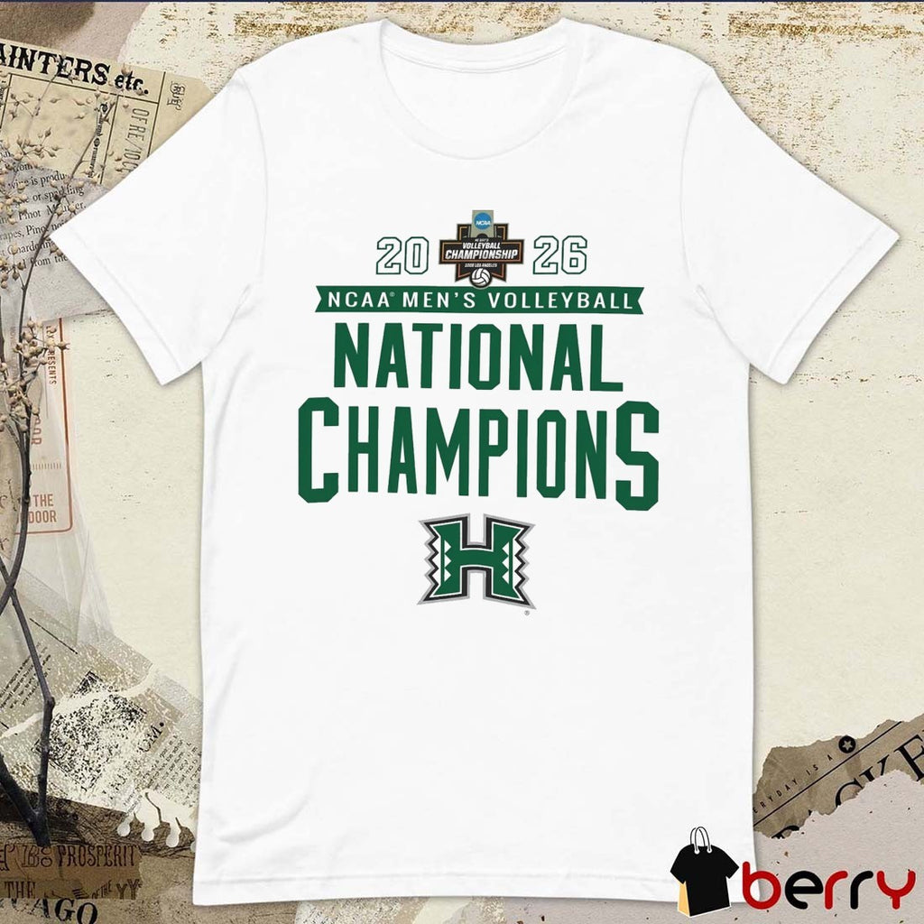 Hawaii Rainbow Warriors 2026 NCAA Men’s Volleyball National Champions t-shirt