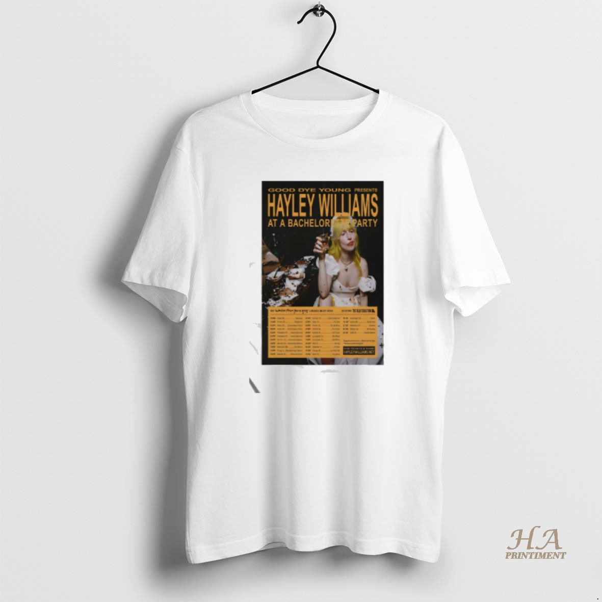 Official Hayley Good Dye Young Presents Tour 2026 T-Shirts, Hoodie, Sweatshirt | InkNestWear.com
