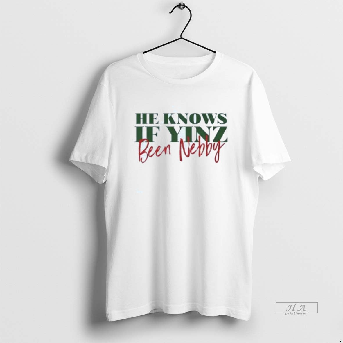 Official He Knows If Yinz Been Nebby Pittsburgh Christmas T-Shirts, Hoodie, Sweatshirt | InkNestWear.com
