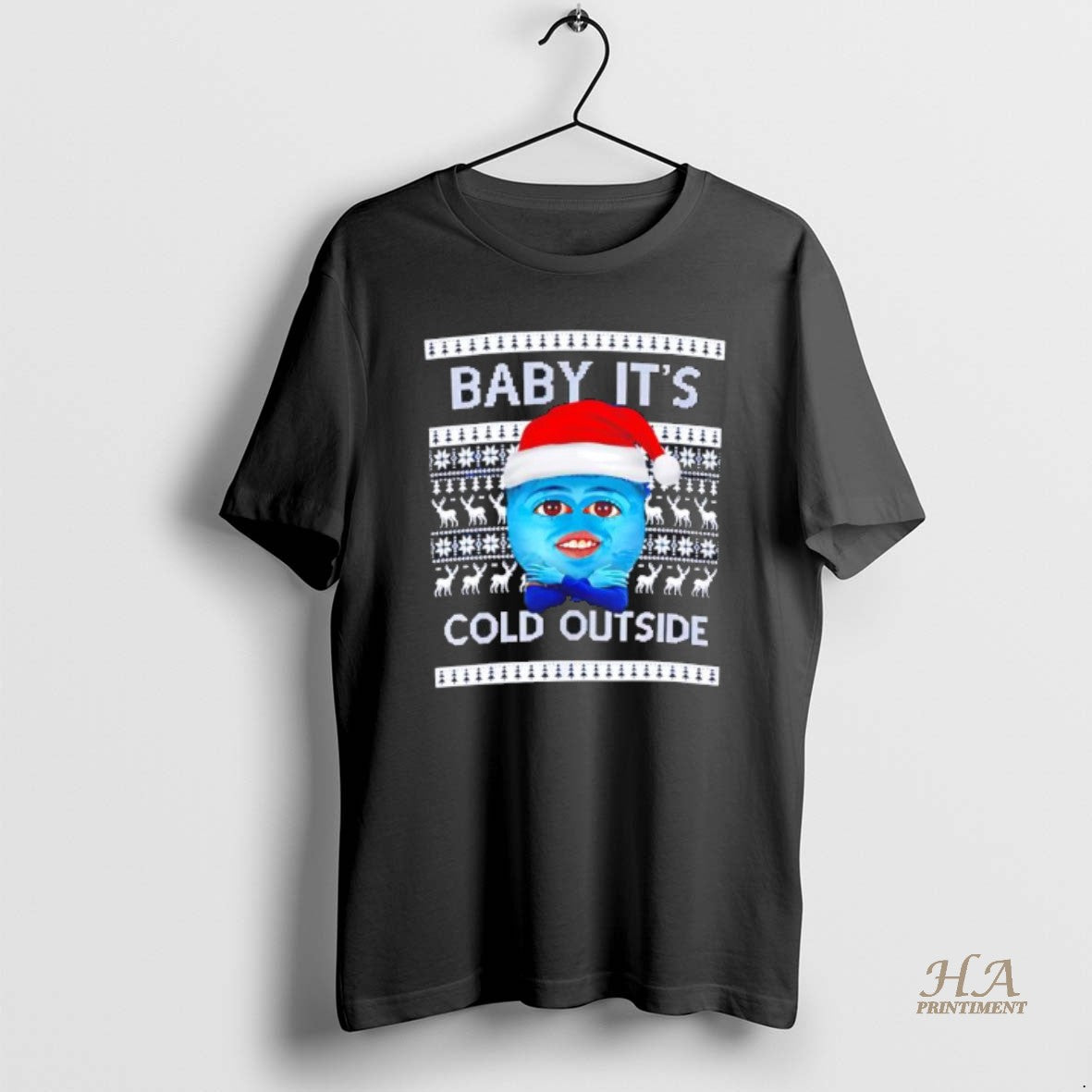 Official Head Cold Palmer Baby Its Cold Outside Christmas Black T-Shirts, Hoodie, Sweatshirt | InkNestWear.com