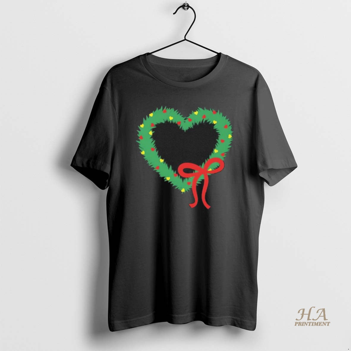 Official Heart Wreath Christmas 2025 T-Shirts, Hoodie, Sweatshirt | InkNestWear.com