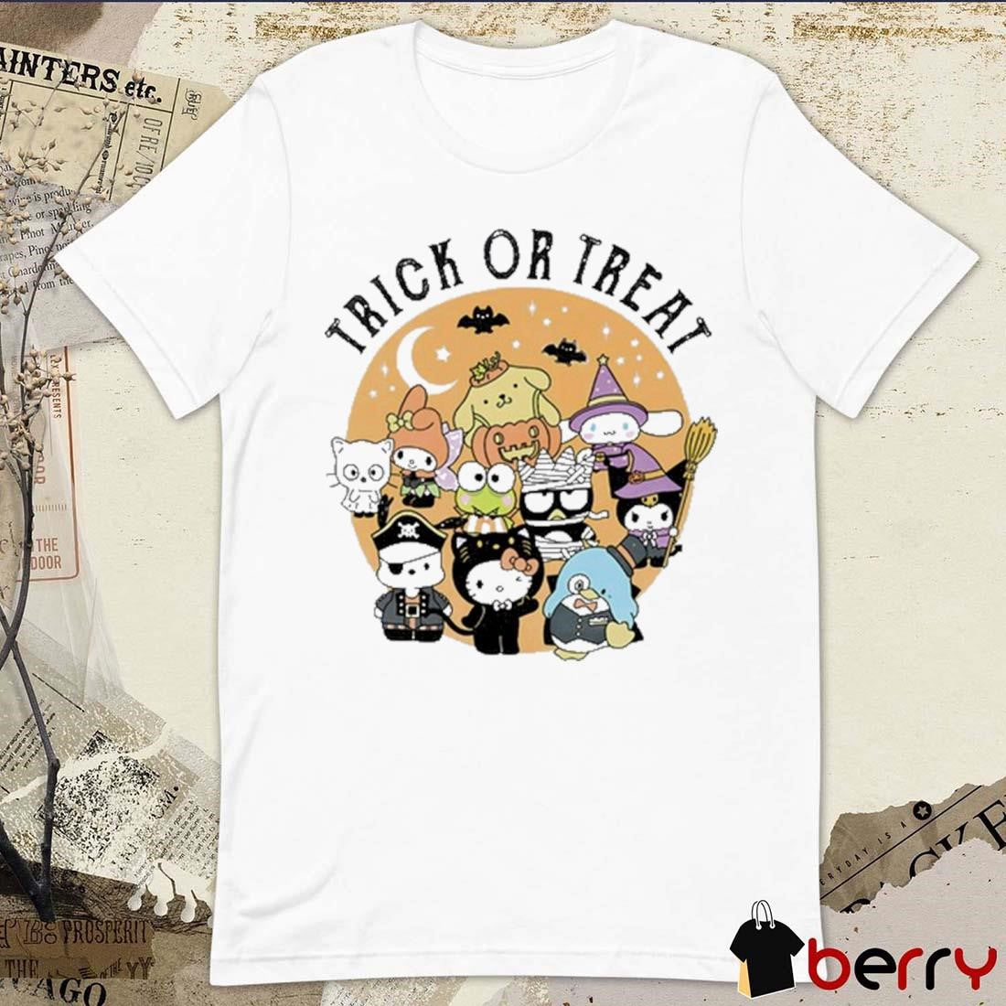 Hello Kitty And Friends Trick Or Treat Graphic Relaxed t-shirt