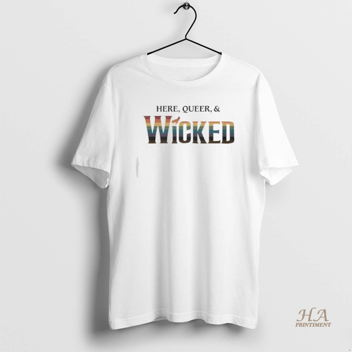 Official Here Queer And Wicked Lgbt T-Shirts, Hoodie, Sweatshirt | InkNestWear.com