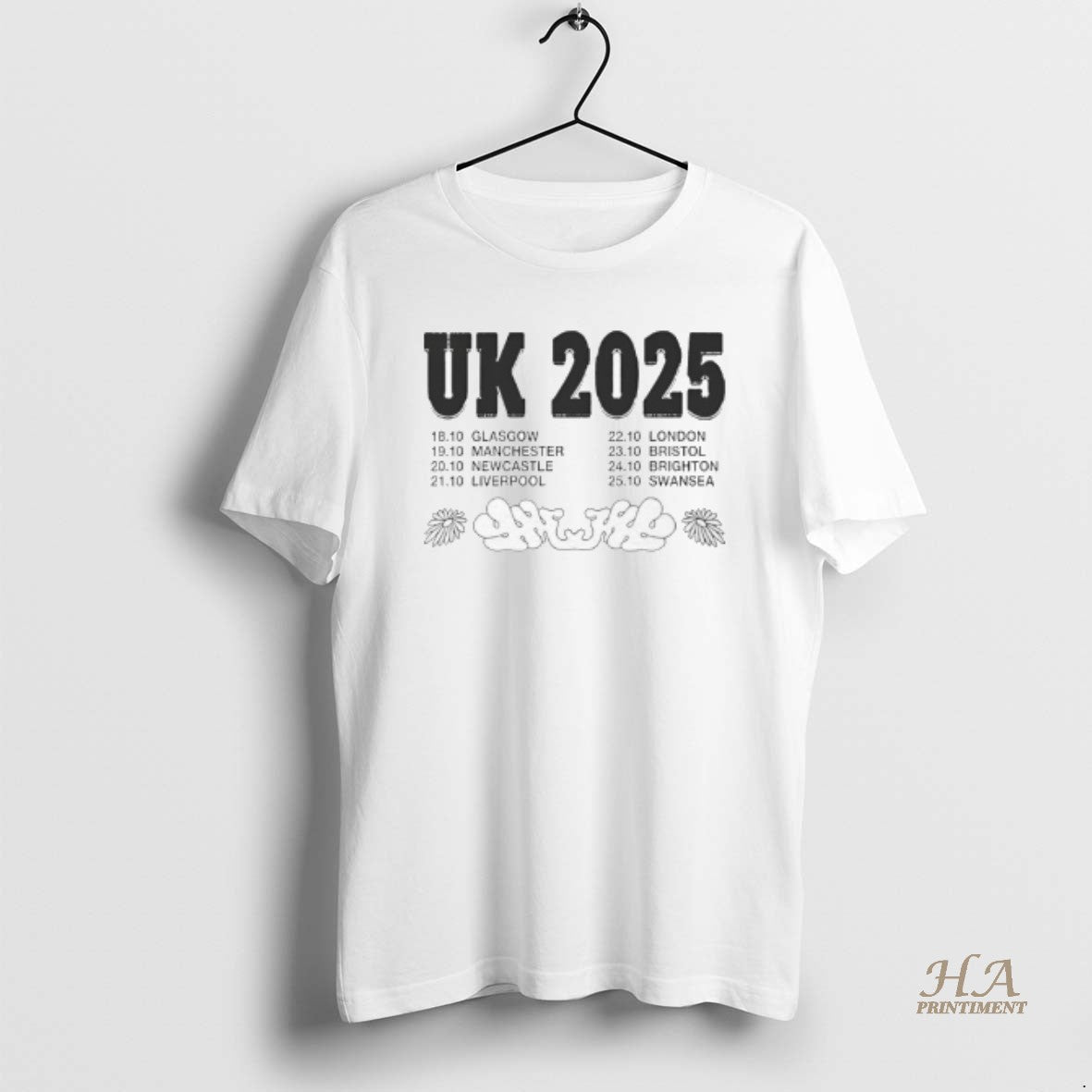 Official Higher Power Tour 2025 Uk T-Shirts, Hoodie, Sweatshirt | InkNestWear.com