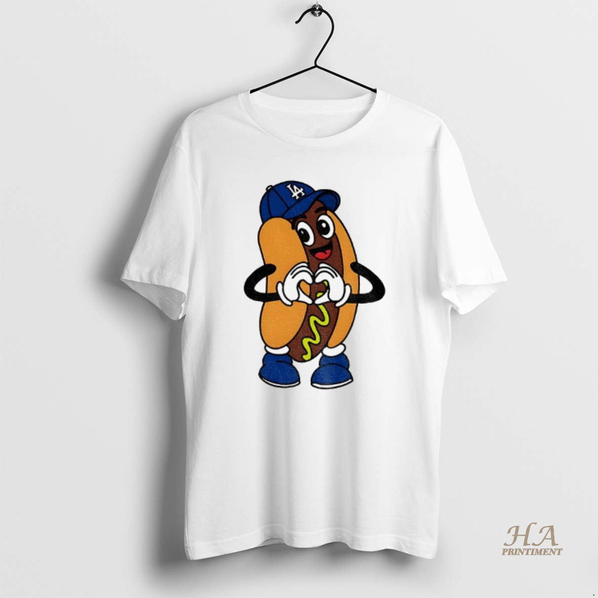 Official Hog Dog Los Angeles Dodgers Love Hand Mlb Baseball Champion World Series 2025 T-Shirts, Hoodie, Sweatshirt