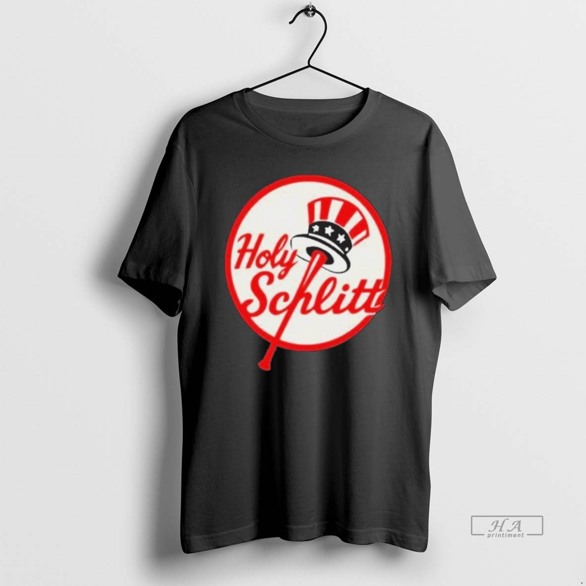 Official Holy Schlitt New York Yankees Logo Parody