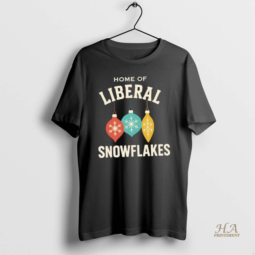 Official Home Of Liberal Snowflakes Christmas T-Shirts, Hoodie, Sweatshirt | InkNestWear.com