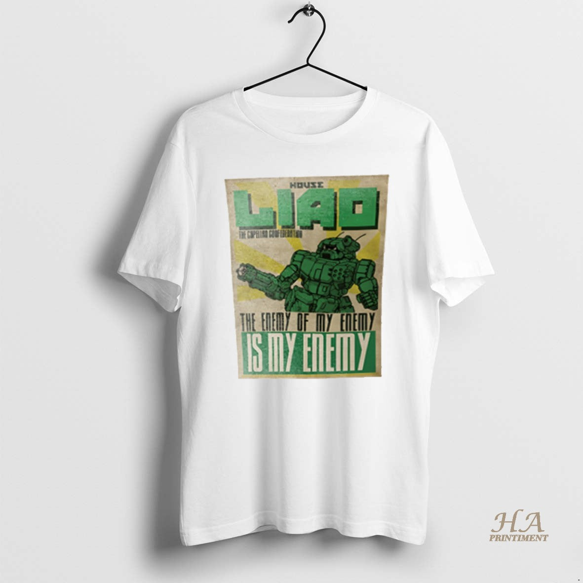 Official House Liao The Enemy Of My Enemy Is My Enemy T-Shirts, Hoodie, Sweatshirt | InkNestWear.com