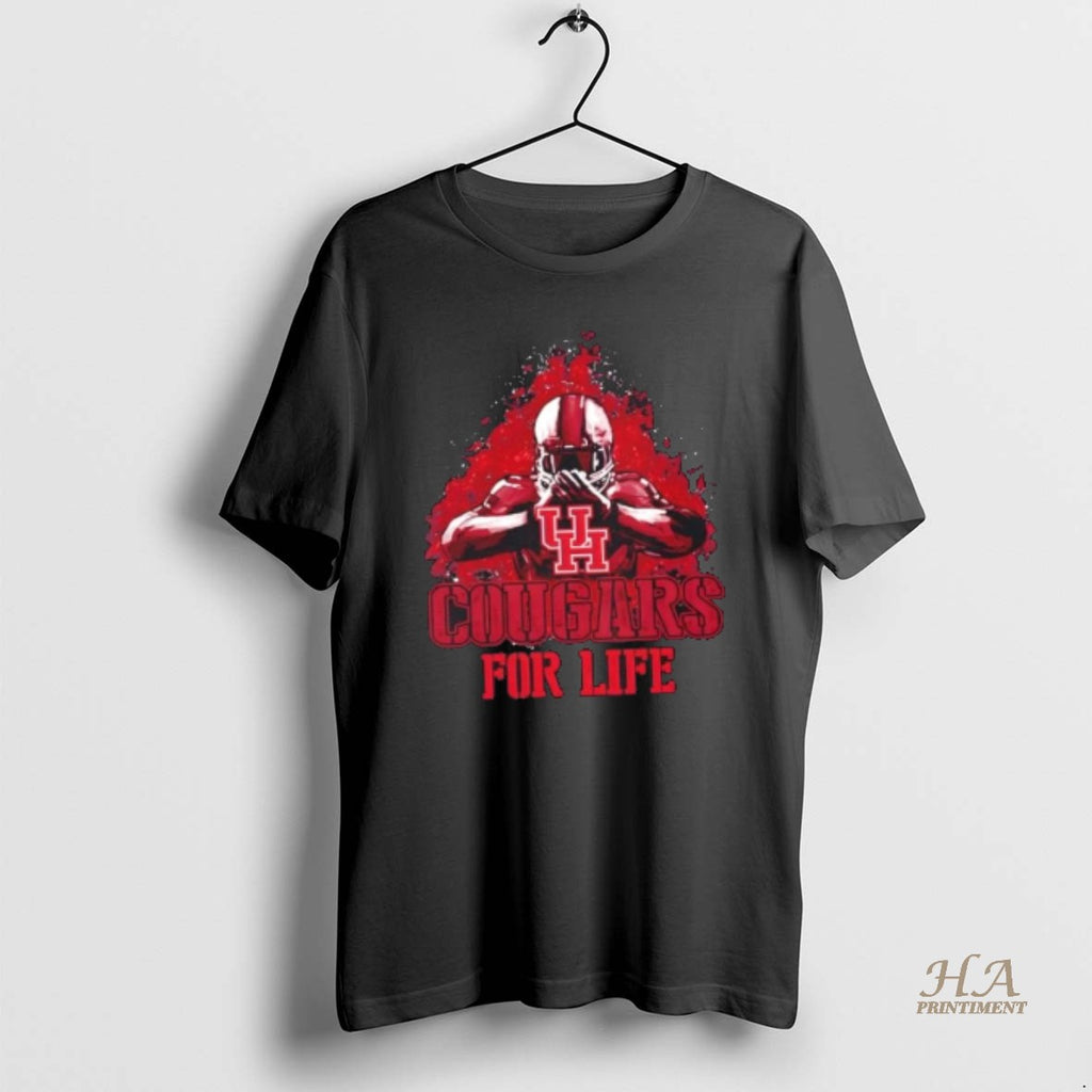 Official Houston Cougars Football For Life T-Shirts, Hoodie, Sweatshirt | InkNestWear.com