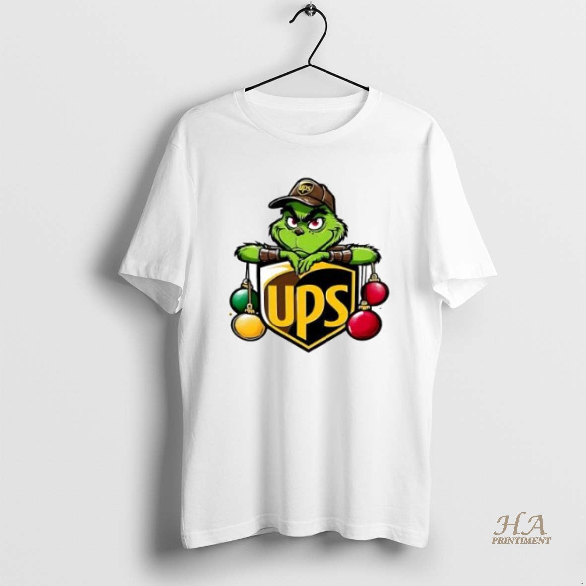 Official How The Grinch Stole Christmas United Parcel Service T-Shirts, Hoodie, Sweatshirt | InkNestWear.com