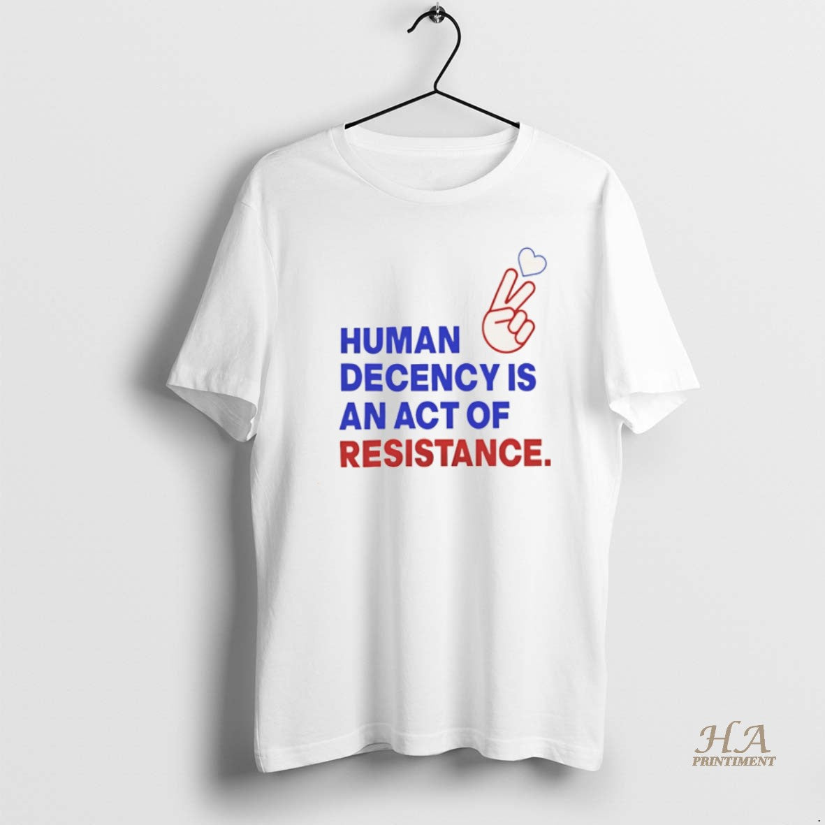 Official Human Decency Is An Act Of Resistance Christmas T-Shirts, Hoodie, Sweatshirt | InkNestWear.com