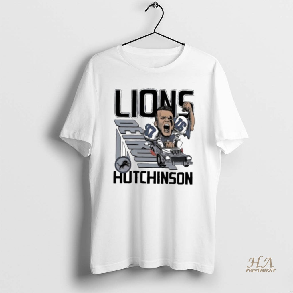 Official Hutchinson Detroit Lions Signature Player Logo T-Shirts, Hoodie, Sweatshirt | InkNestWear.com