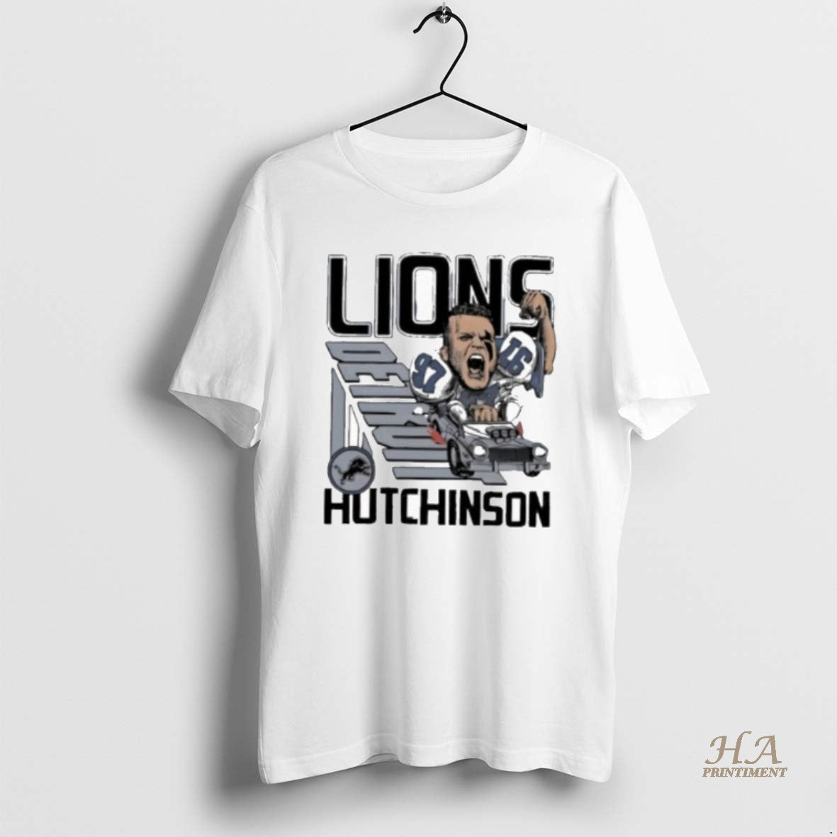Official Hutchinson Detroit Lions Signature Player Logo T-Shirts, Hoodie, Sweatshirt | InkNestWear.com
