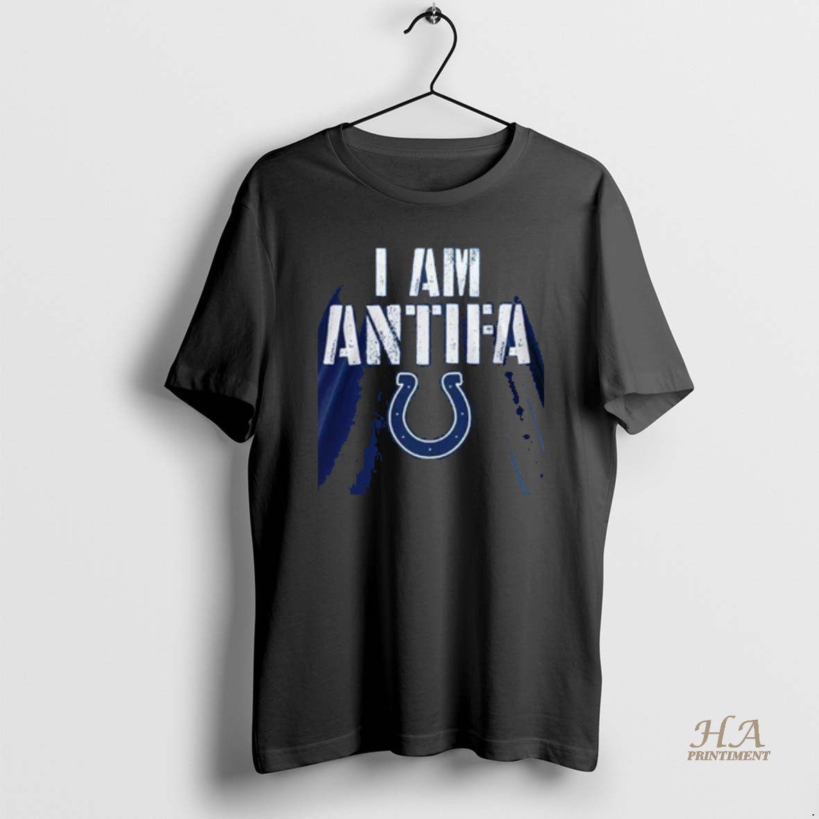Official I Am Antifa Indianapolis Colts Against Fascism Two Side T-Shirts, Hoodie, Sweatshirt | InkNestWear.com