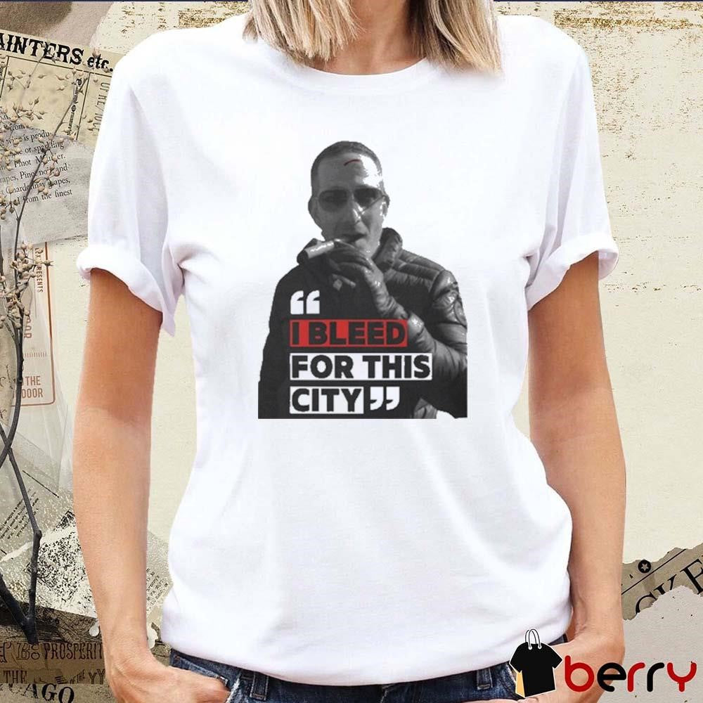 I Bleed For This City Howie Roseman Philadelphia Eagles Portrait t-shirt