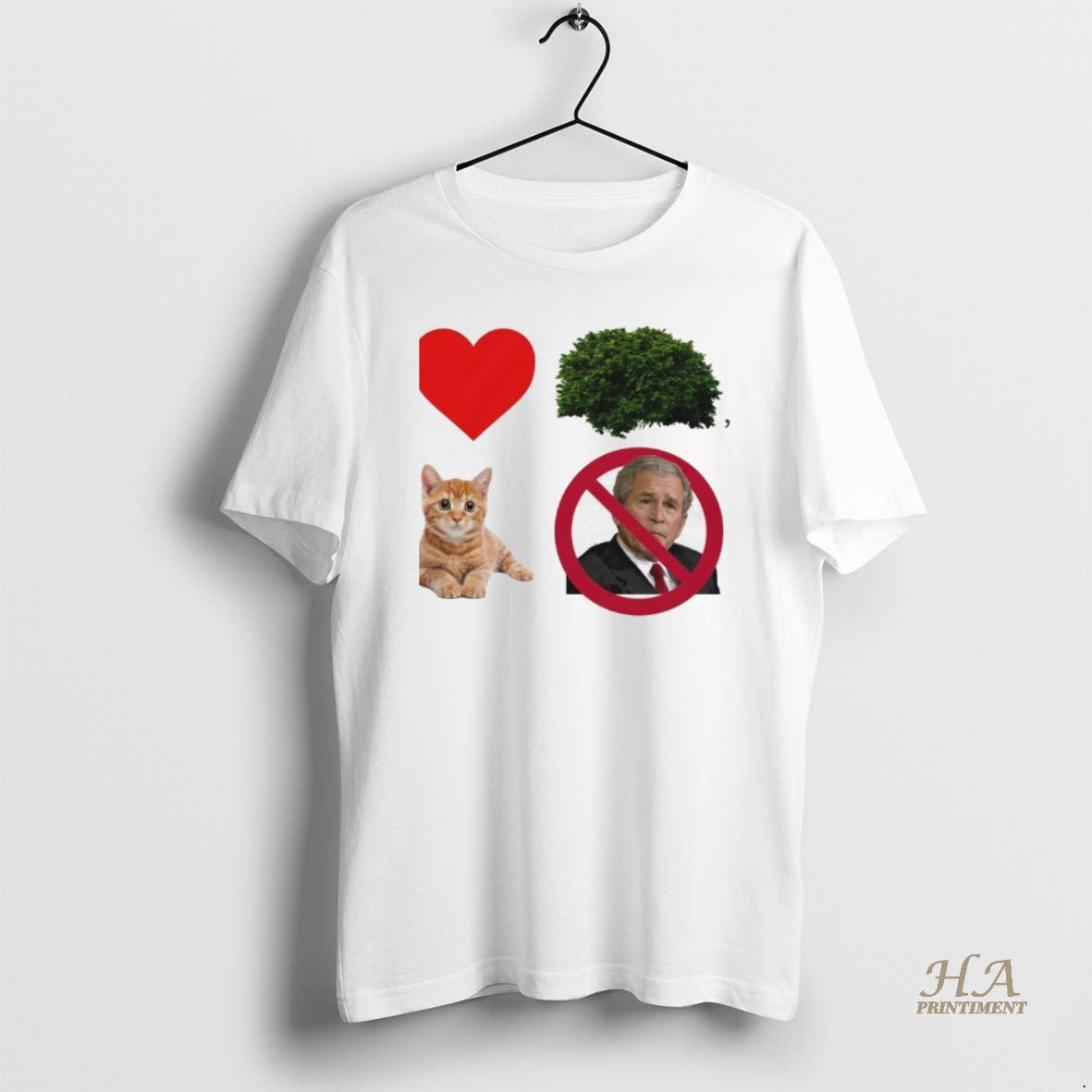 Official I Heart Bush The Pussy Not The President T-Shirts, Hoodie, Sweatshirt | InkNestWear.com