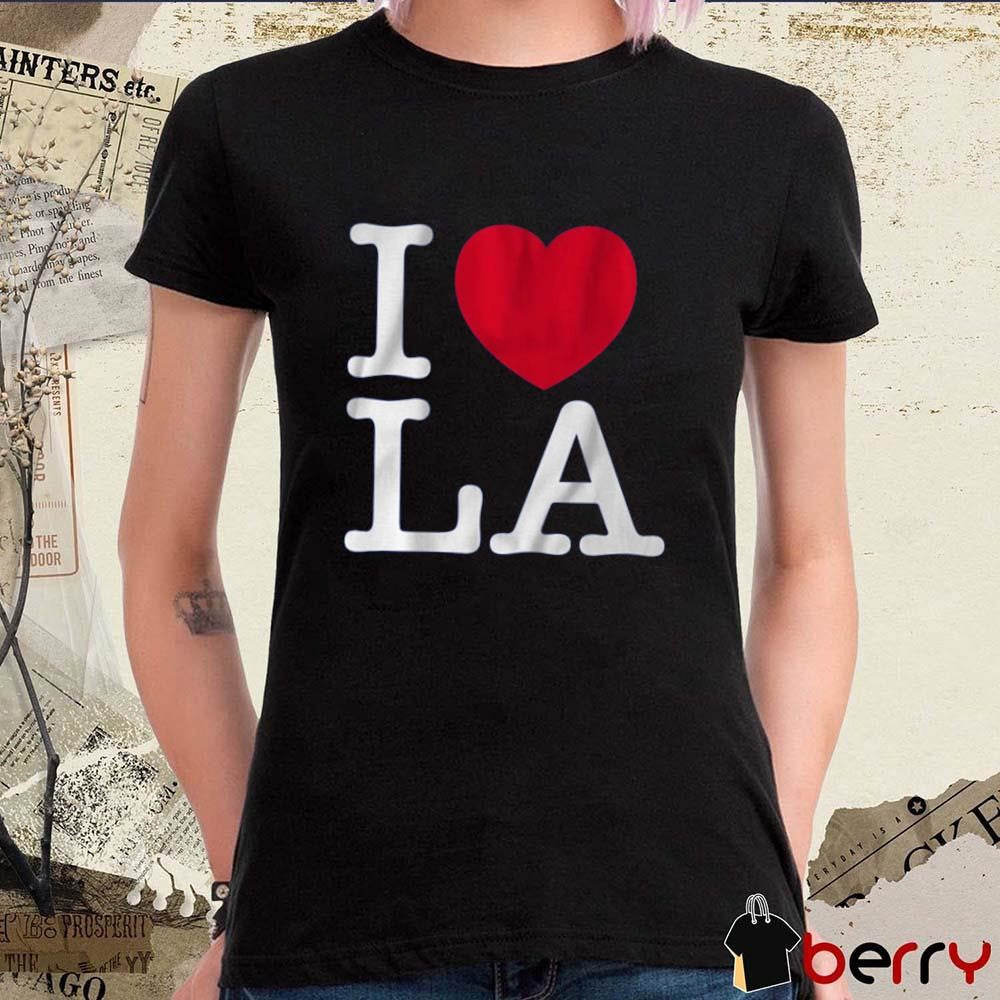 I Love LA Baseball Los Angeles Dodgers t-shirt