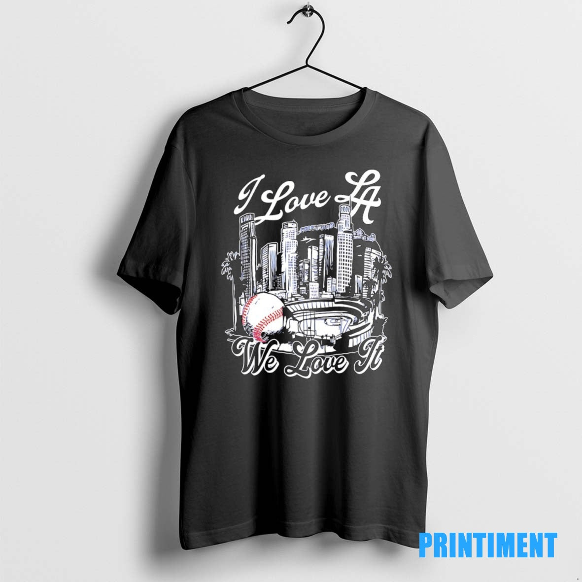 Official I Love La We Love It Los Angeles Dodgers 2025 World Series Champions Skyline T-Shirts, Hoodie, Sweatshirt