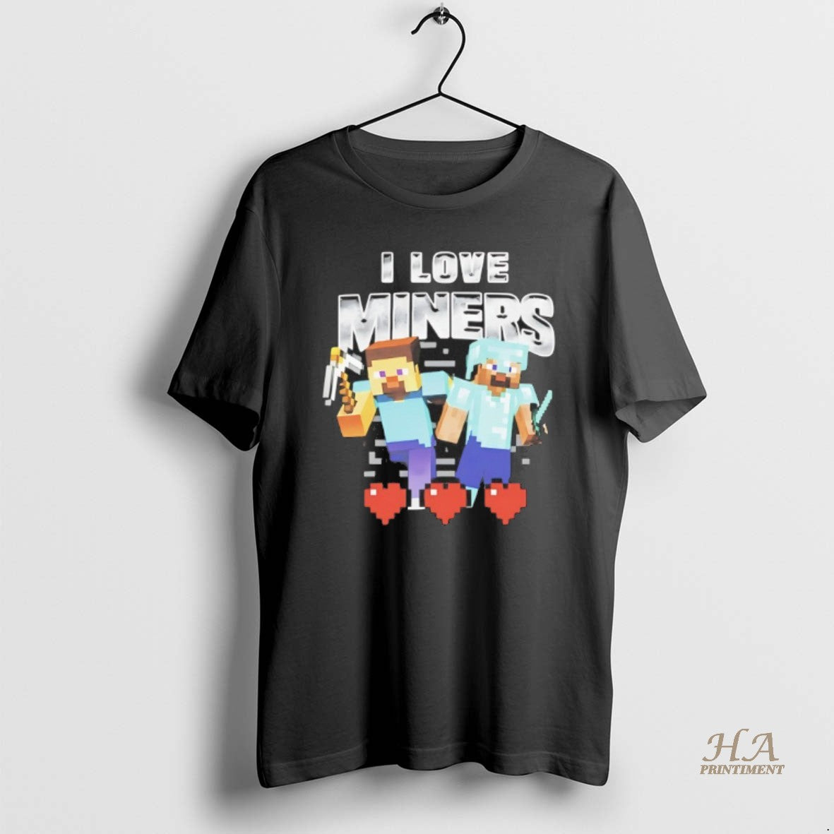 Official I Love Steve Miners T-Shirts, Hoodie, Sweatshirt | InkNestWear.com