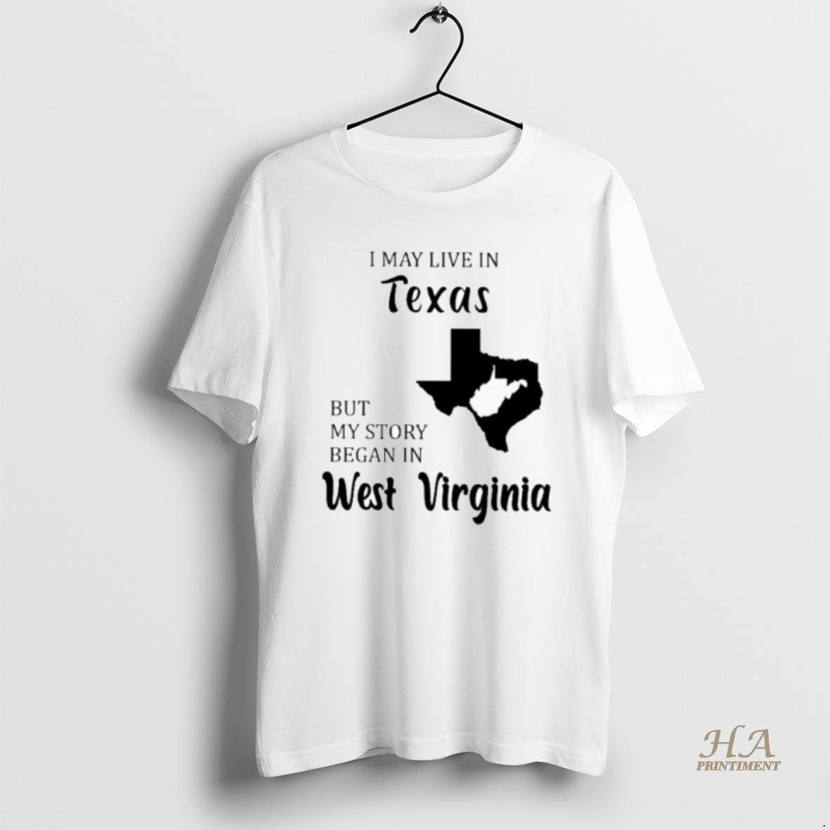 Official I May Live In Texas But My Story Began In West Virginia T-Shirts, Hoodie, Sweatshirt | InkNestWear.com