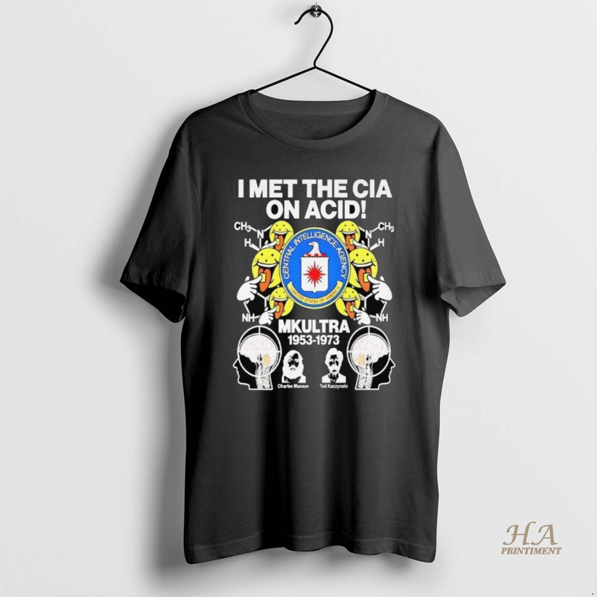 Official I Met The Cia On Acid Mkultra Central Intelligence Agency Long Sleve T-Shirts, Hoodie, Sweatshirt | InkNestWear.com