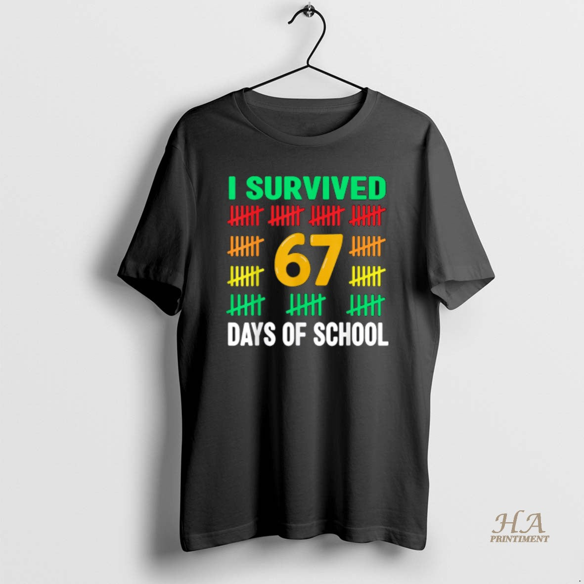 Official I Survived 67 Days Of School Funny 67 Meme Teacher T-Shirts, Hoodie, Sweatshirt | InkNestWear.com