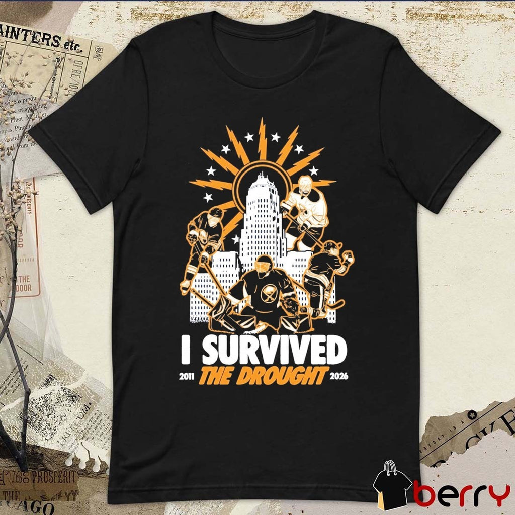 I Survived the Drought 2011 – 2026 Buffalo Sabres Hockey Graphic t-shirt