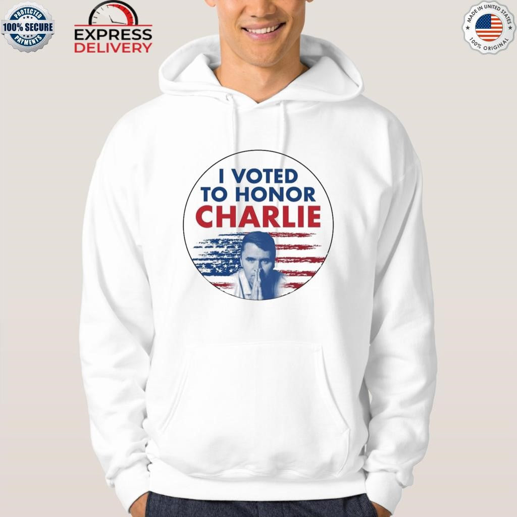 I Voted To Honor Charlie 2025 Shirt