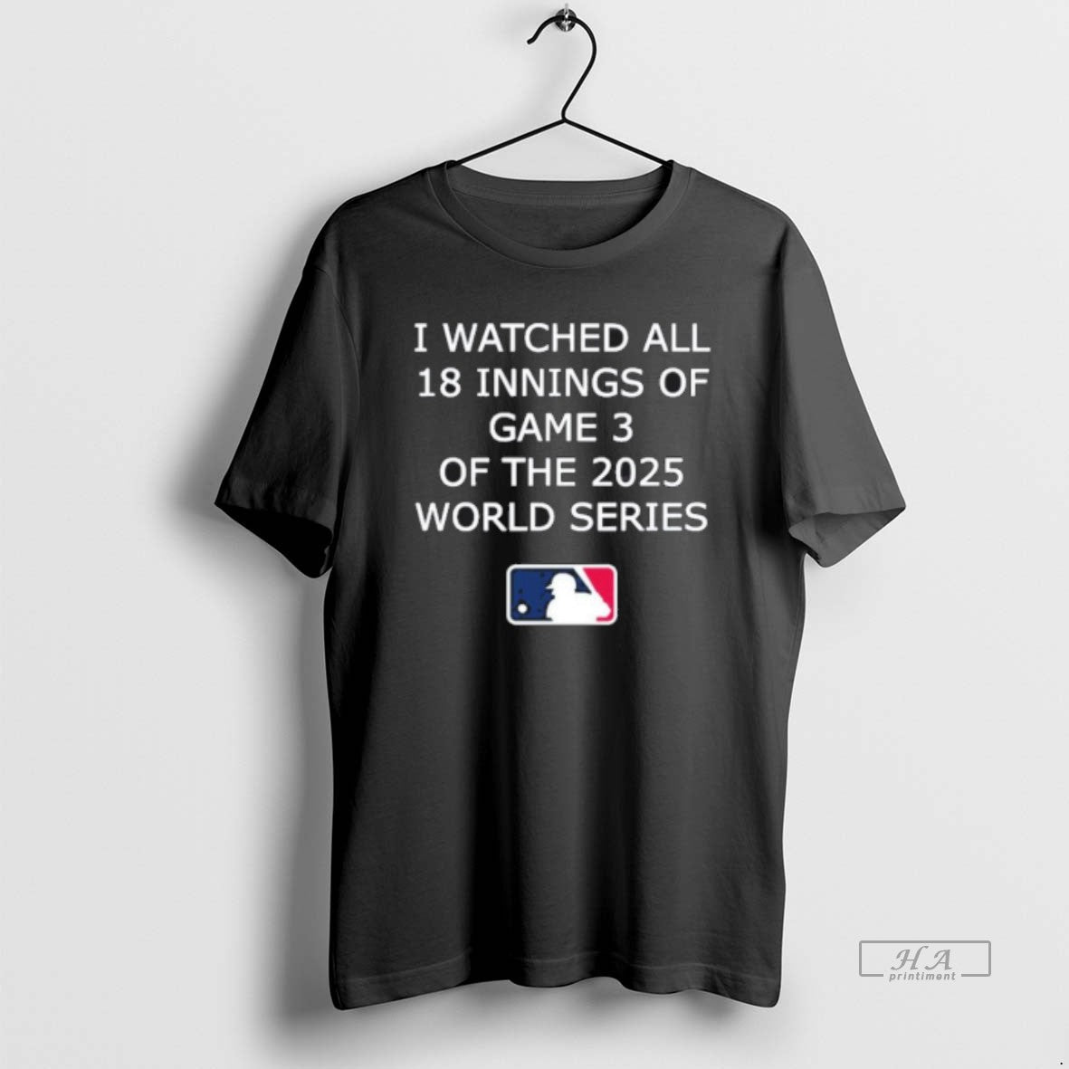 Official I Watched All 18 Innings Of Game 3 Of The 2025 World Series T-Shirts, Hoodie, Sweatshirt | InkNestWear.com