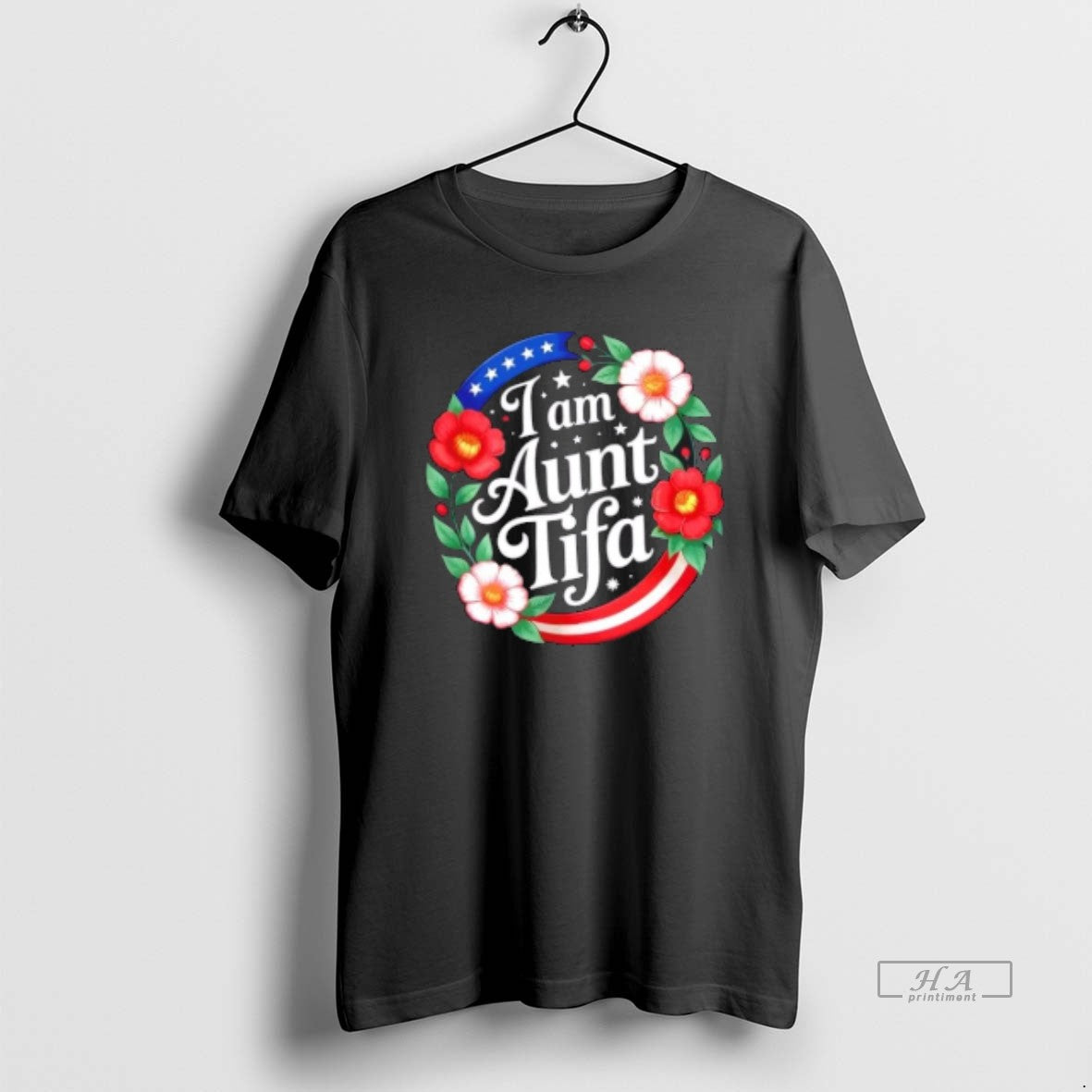Official I Am Aunt Tifa Floral T-Shirts, Hoodie, Sweatshirt | InkNestWear.com