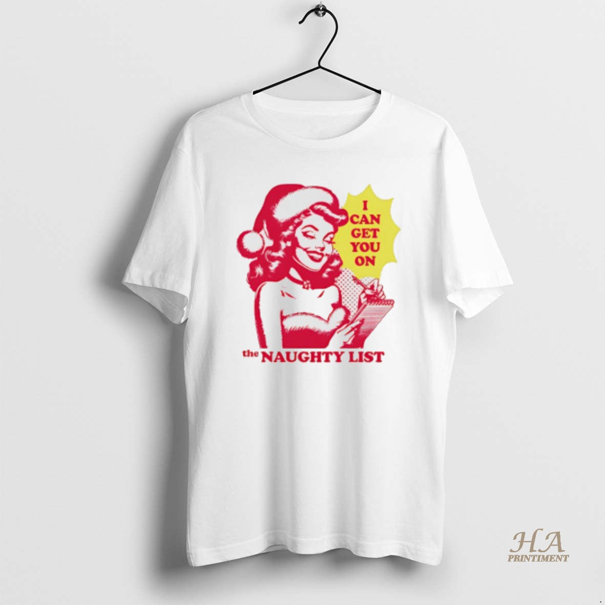 Official I Can Get You On The Naughty List Christmas T-Shirts, Hoodie, Sweatshirt | InkNestWear.com