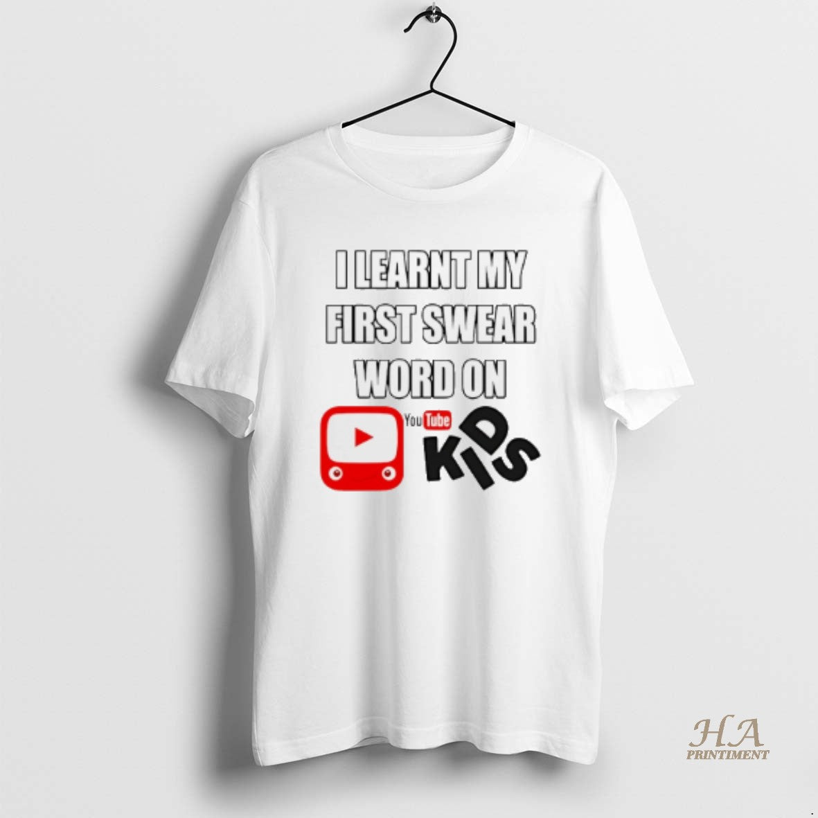 Official I Learnt My First Swear Word On Youtube Kids T-Shirts, Hoodie, Sweatshirt | InkNestWear.com