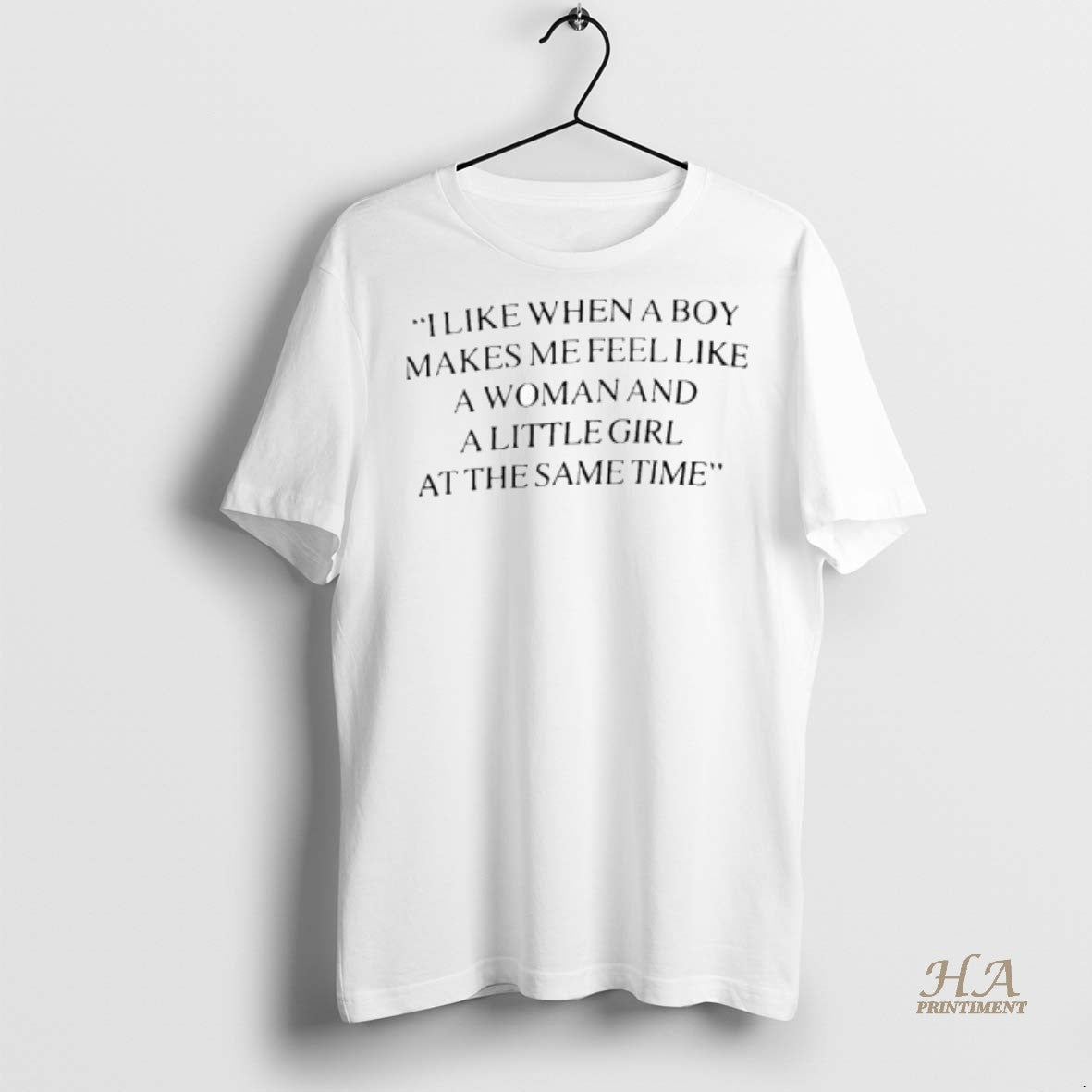 Official I Like When A Boy Makes Me Feel Like A Woman And A Little T-Shirts, Hoodie, Sweatshirt | InkNestWear.com