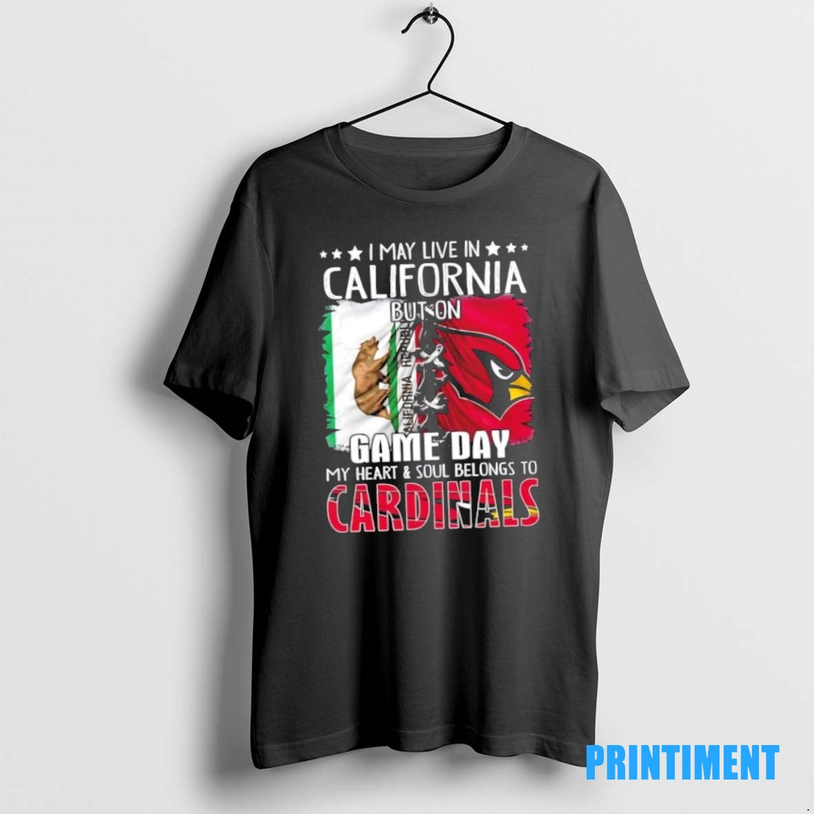 Official I May Live In California But On Gameday My Heart And Soul Belongs To T-Shirts, Hoodie, Sweatshirt | InkNestWear.com