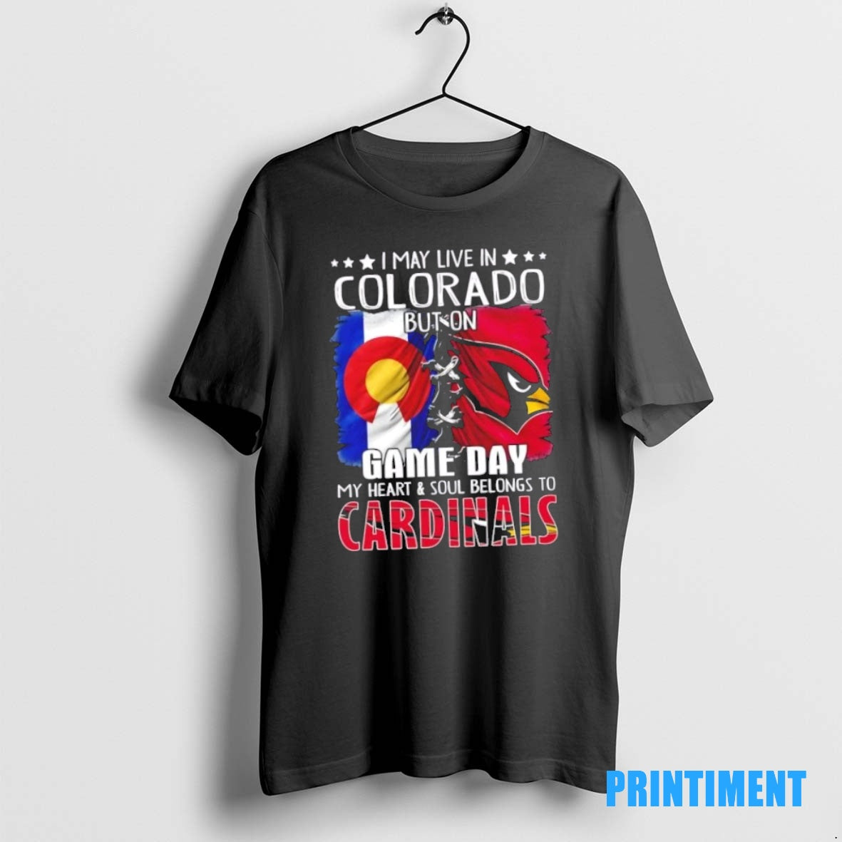 Official I May Live In Colorado But On Gameday My Heart And Soul Belongs To T-Shirts, Hoodie, Sweatshirt | InkNestWear.com