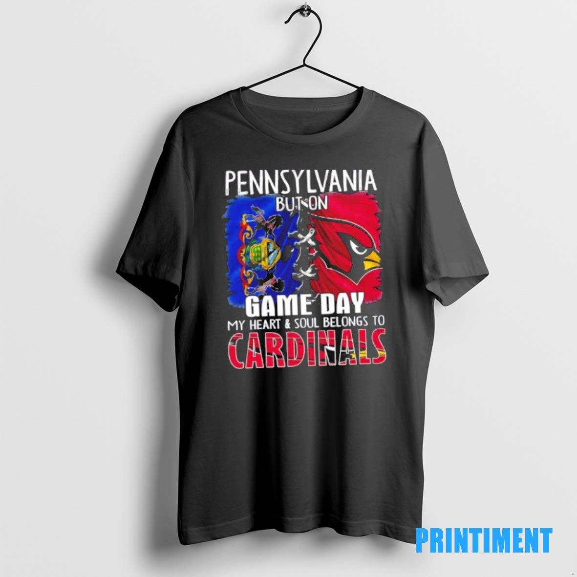 Official I May Live In Pennsylvania But On Gameday My Heart And Soul Belongs To T-Shirts, Hoodie, Sweatshirt