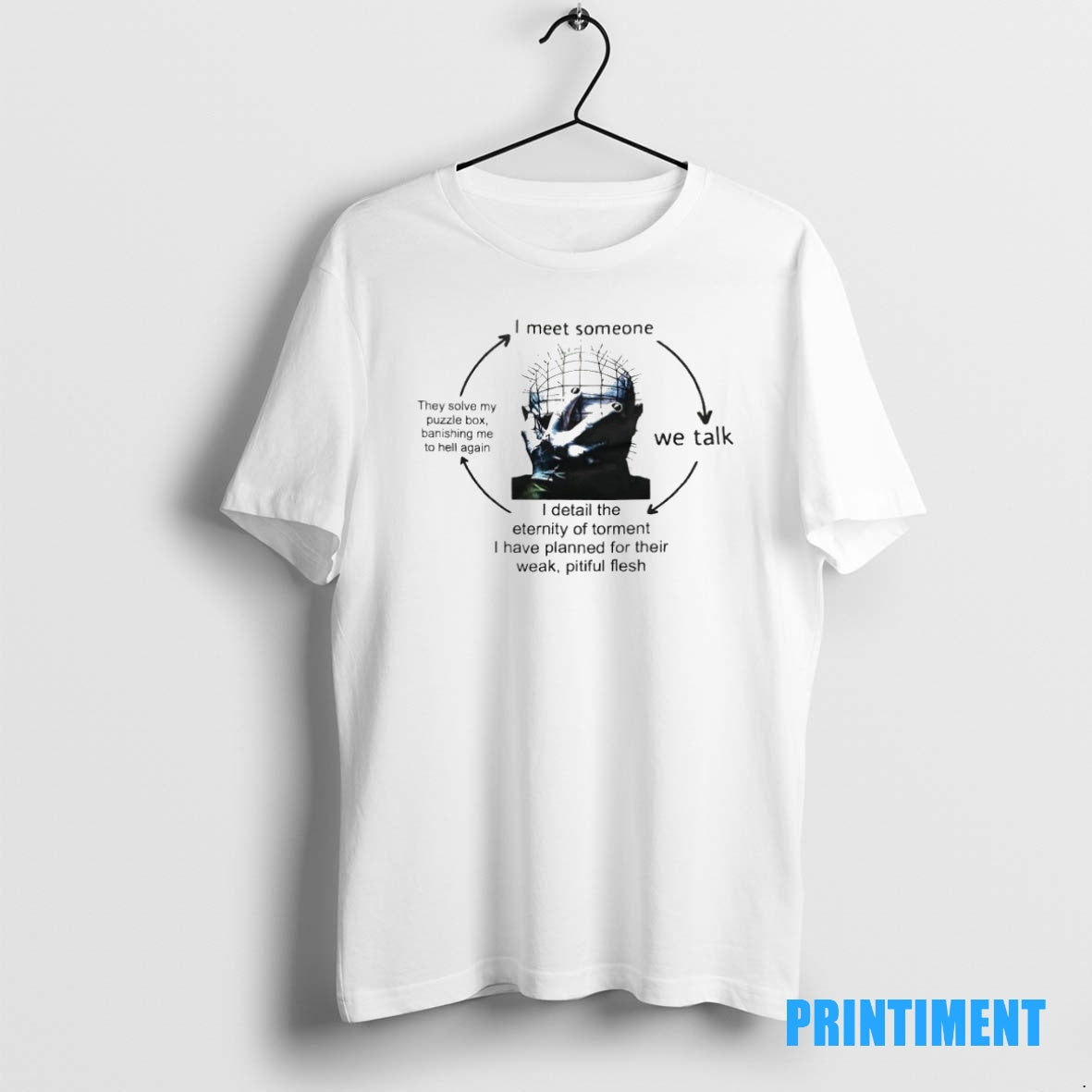 Official I Meet Someone We Talk I Detail The Eternity Of Torment I Have Planned T-Shirts, Hoodie, Sweatshirt