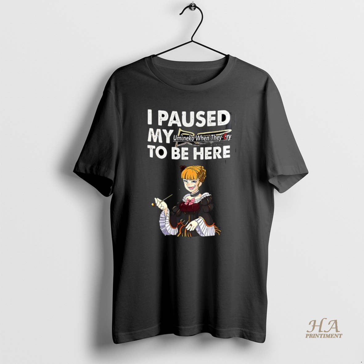 Official I Paused My Umineko When They Ry To Be Here Meme T-Shirts, Hoodie, Sweatshirt | InkNestWear.com