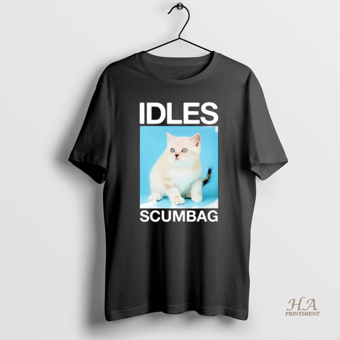 Official Idles Scumbag Cute Cat Fan T-Shirts, Hoodie, Sweatshirt | InkNestWear.com