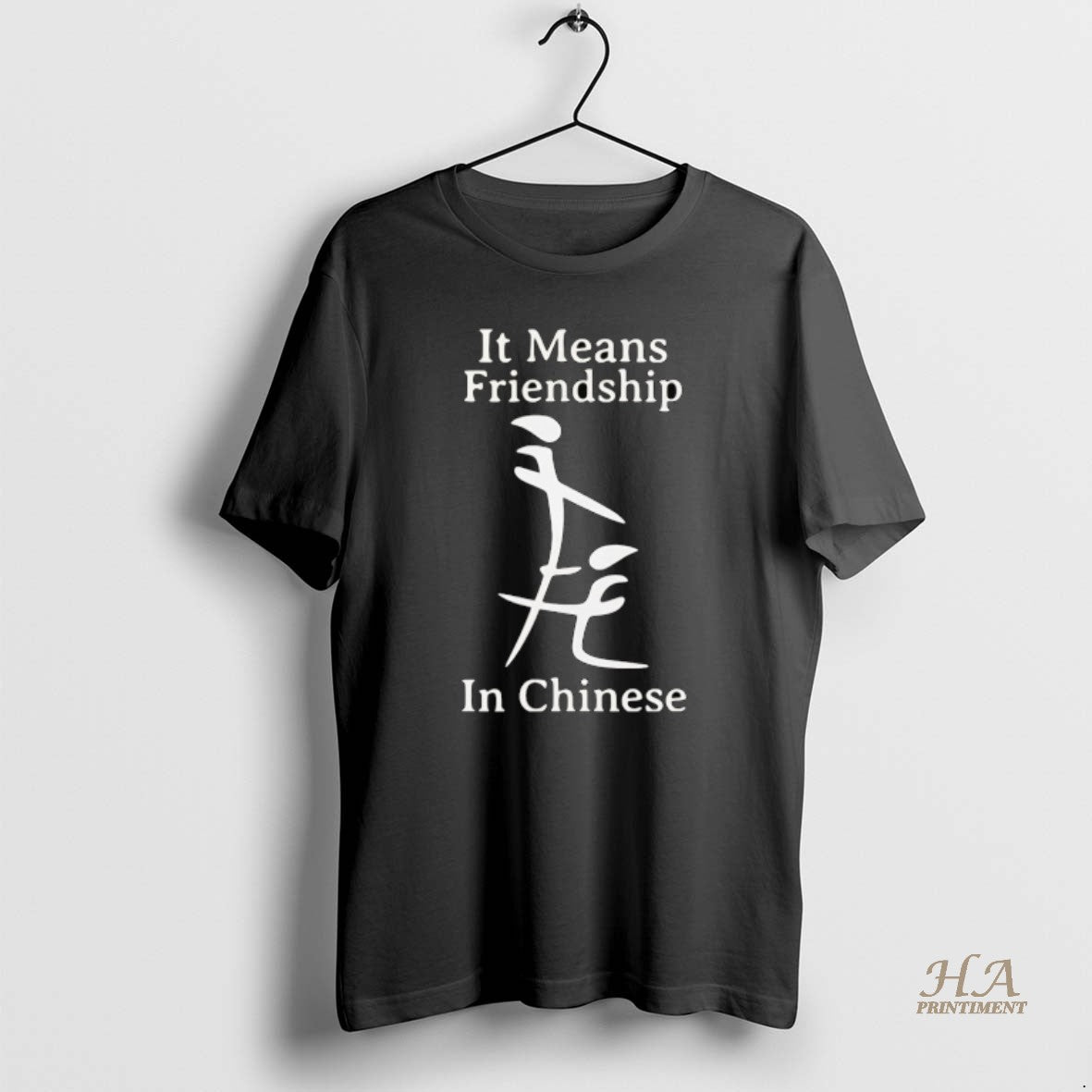 Official If Means Friendship In Chinese T-Shirts, Hoodie, Sweatshirt | InkNestWear.com