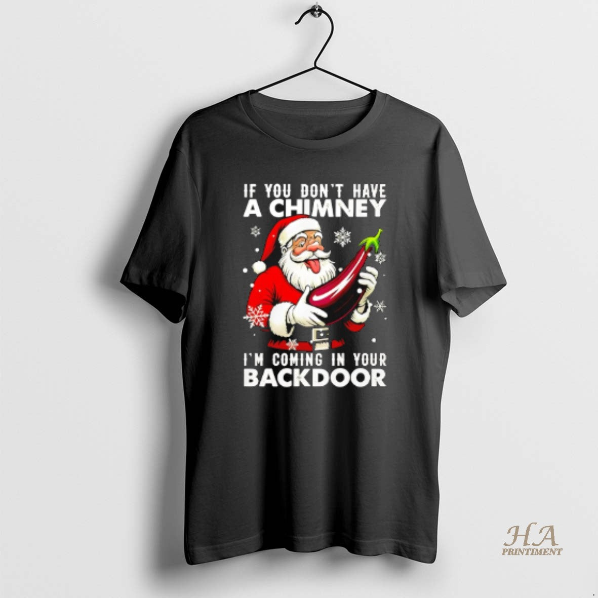 Official If You Dont Have A Chimney Im Coming In Your Backdoor Christmas Jumper T-Shirts, Hoodie, Sweatshirt