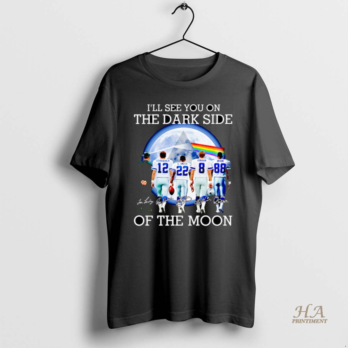 Official Ill See You On The Dark Side Of The Moon Dallas Cowboys T-Shirts, Hoodie, Sweatshirt | InkNestWear.com