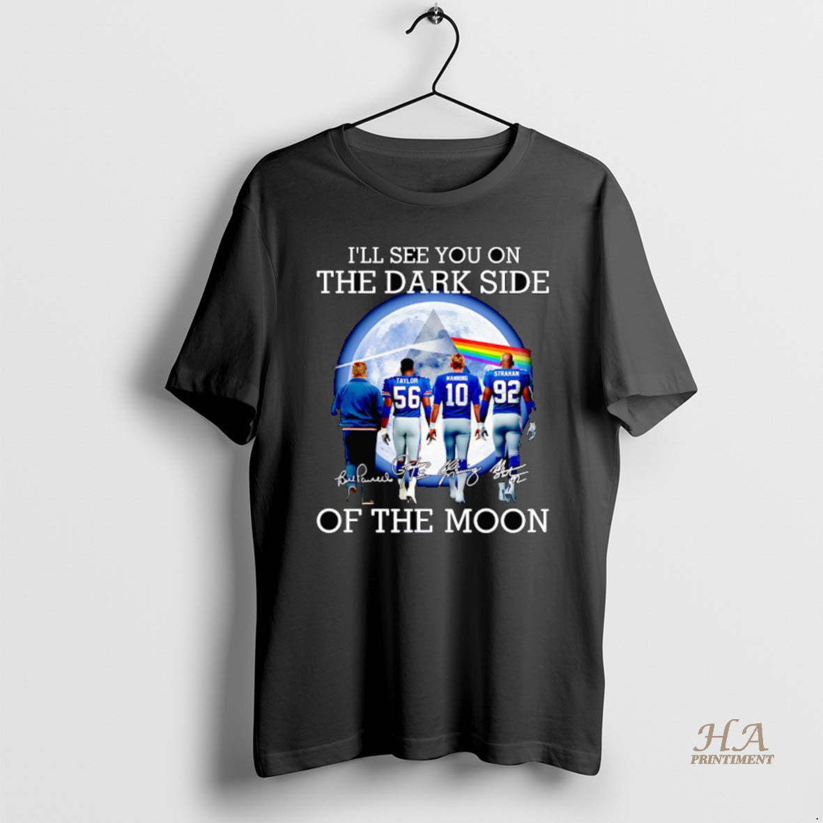 Official Ill See You On The Dark Side Of The Moon New York Giants T-Shirts, Hoodie, Sweatshirt | InkNestWear.com