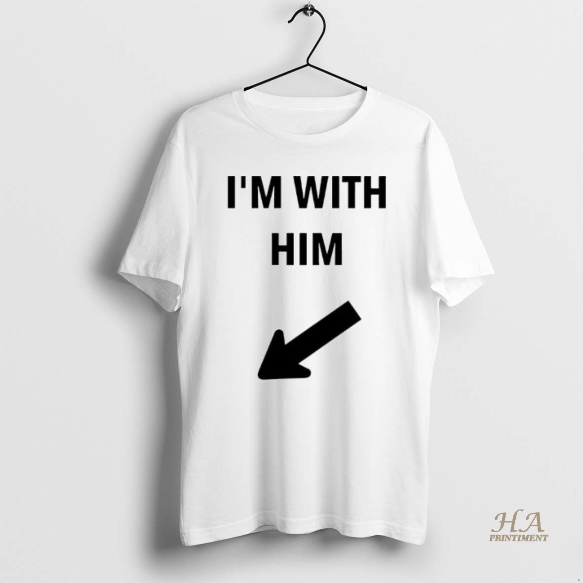 Official Im With Him Funny T-Shirts, Hoodie, Sweatshirt | InkNestWear.com