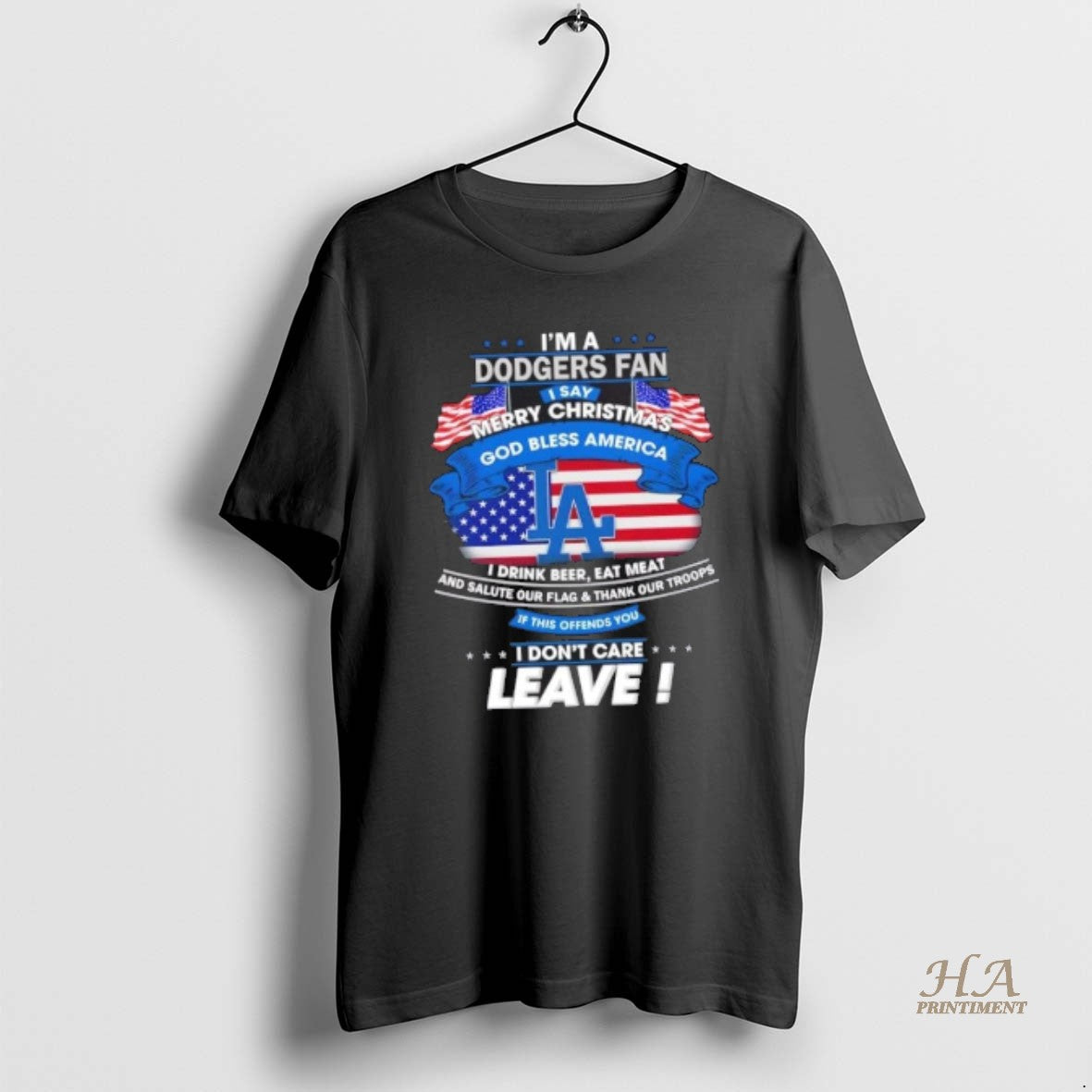 Official Im A Los Angeles Dodgers Fan I Say Merry Christmas God Bless America T-Shirts, Hoodie, Sweatshirt | InkNestWear.com