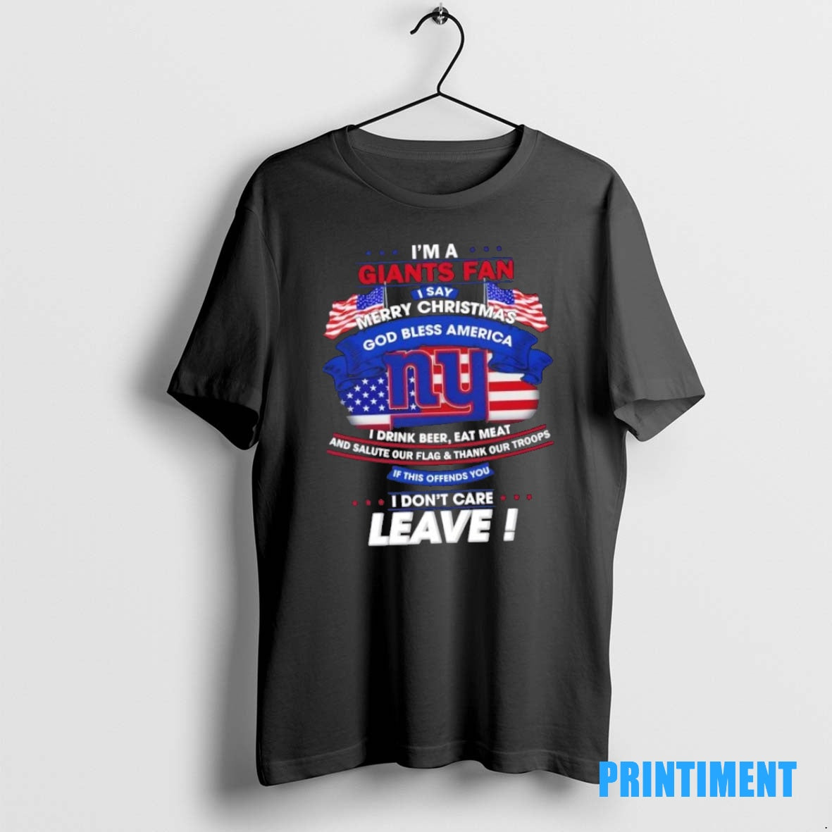 Official Im A New York Giants Fan I Say Merry Christmas God Bless America T-Shirts, Hoodie, Sweatshirt | InkNestWear.com