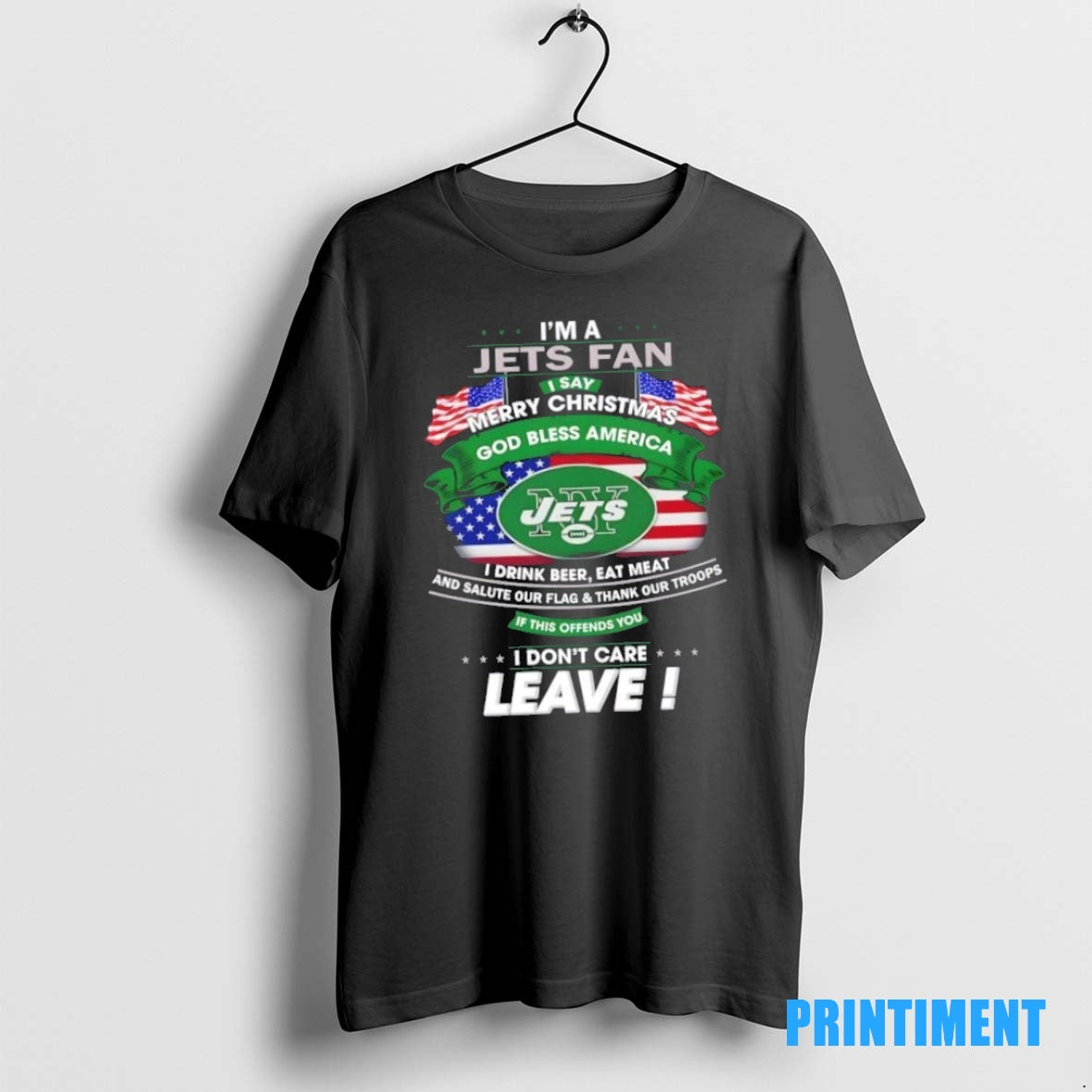 Official Im A New York Jets Fan I Say Merry Christmas God Bless America T-Shirts, Hoodie, Sweatshirt | InkNestWear.com