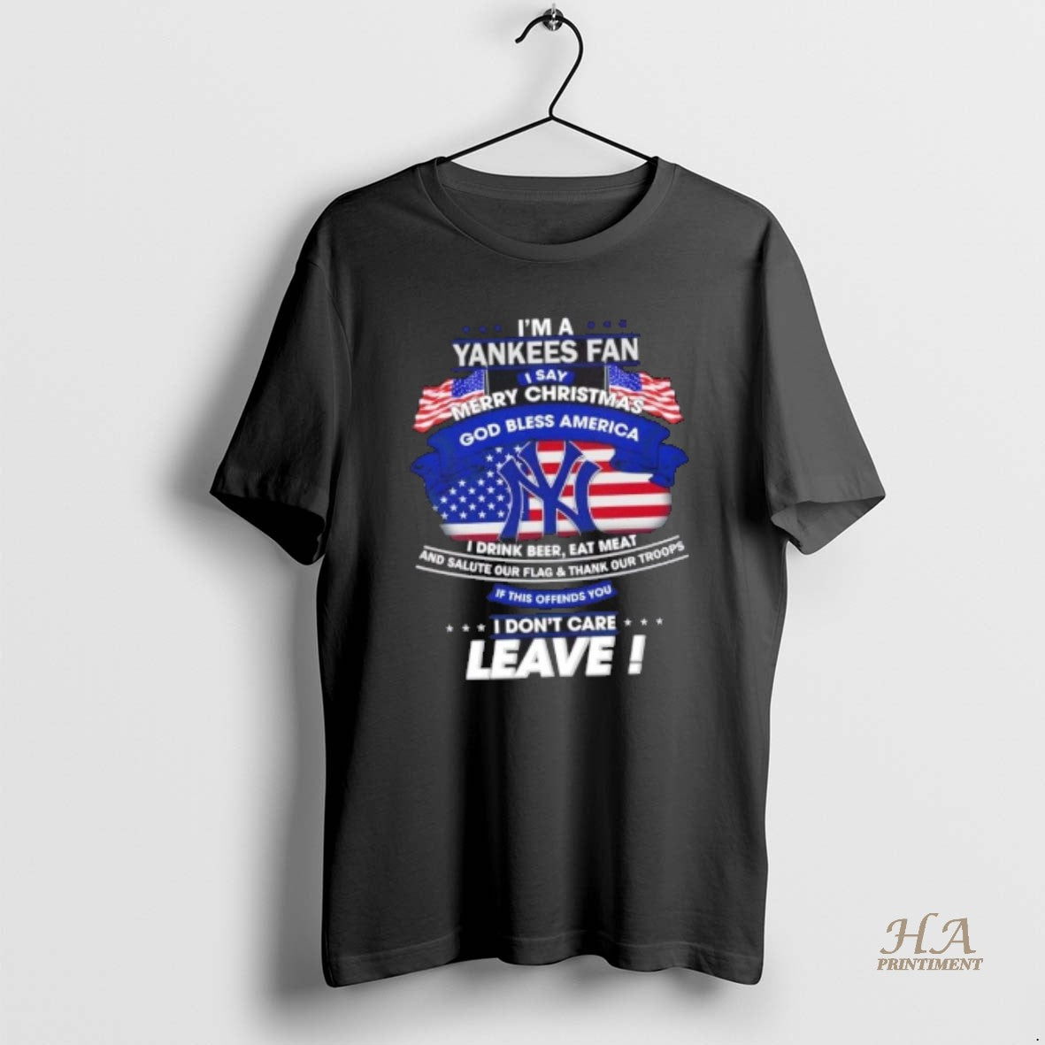Official Im A New York Yankees Fan I Say Merry Christmas God Bless America T-Shirts, Hoodie, Sweatshirt | InkNestWear.com