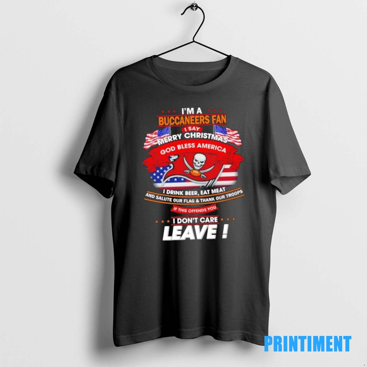 Official Im A Tampa Bay Buccaneers Fan I Say Merry Christmas God Bless America T-Shirts, Hoodie, Sweatshirt | InkNestWear.com