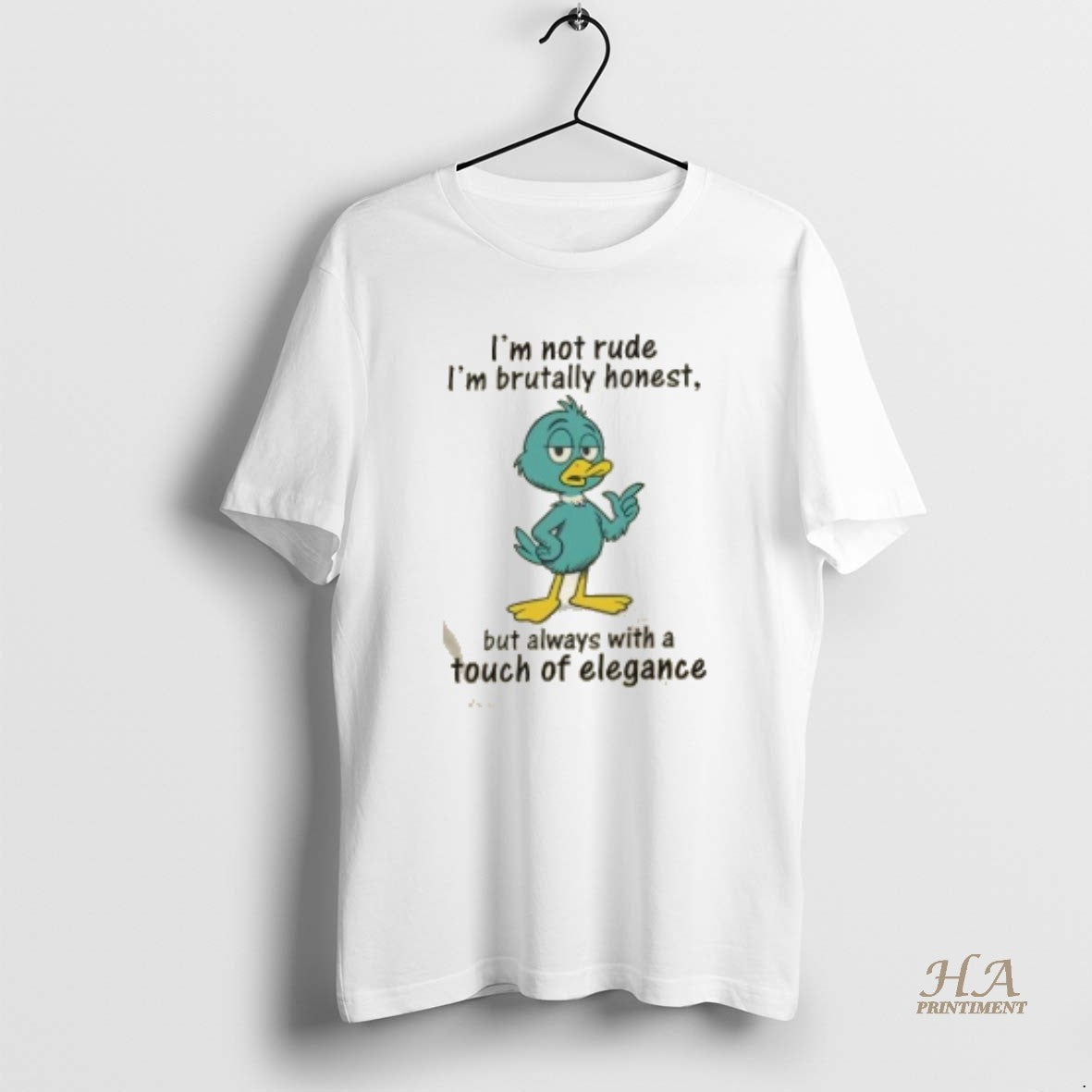 Official Im Not Rude Im Brutally Honest But Always With A Touch Of Elegance T-Shirts, Hoodie, Sweatshirt | InkNestWear.com